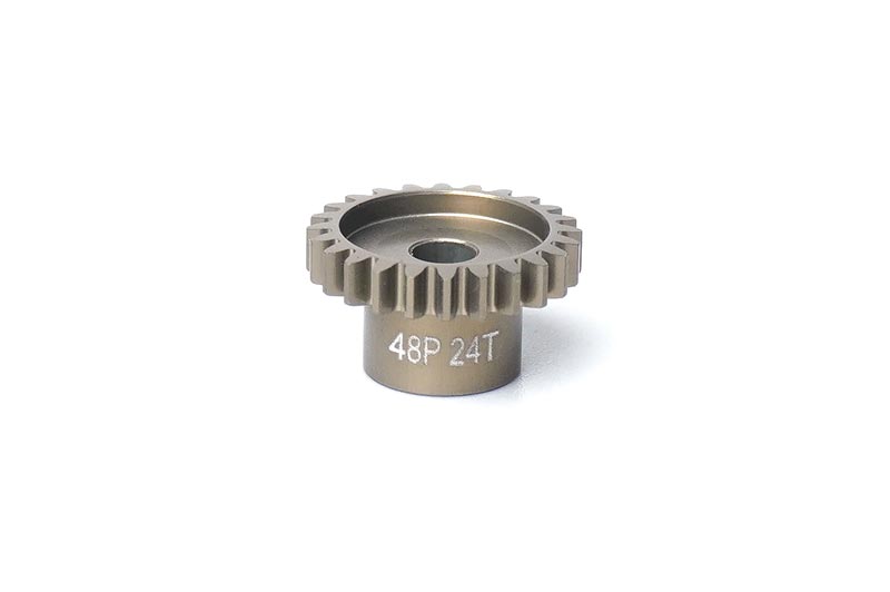 Koswork KOS03001-24 48P 24T Aluminum Thin Lightweight Pinion Gear (9003637113069)