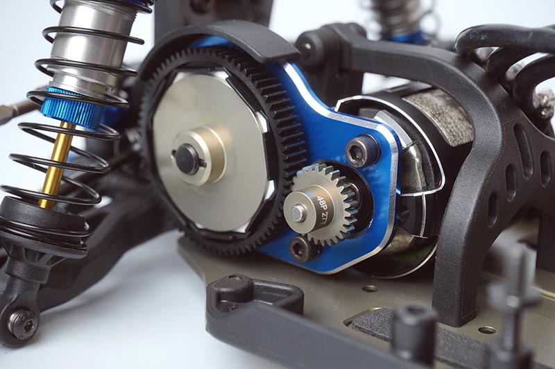 Koswork KOS03001-18 48P 18T Aluminum Thin Lightweight Pinion Gear (9003636785389)