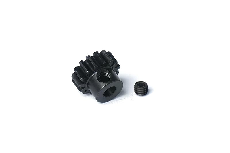 Koswork KOS03006-16 Mod 1 M1 16T Lightweight Hardened Steel Pinion Gear (for 5mm shaft, w/high torque set screw) (9001928949997)