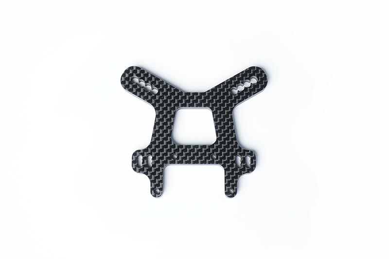 Koswork Tekno EB48/NB48 2.0/2.1 Front Carbon RC Shock Tower +5 Camber Position