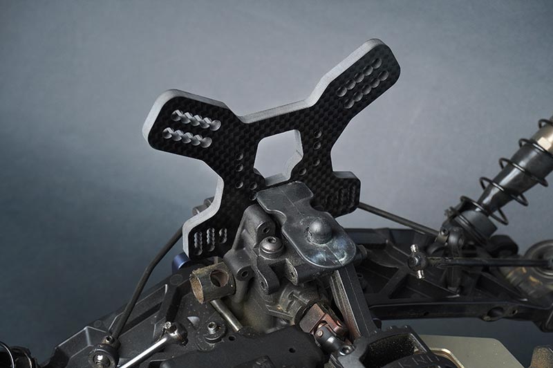 Koswork Tekno EB48/NB48 2.0/2.1 Rear Carbon RC Shock Tower