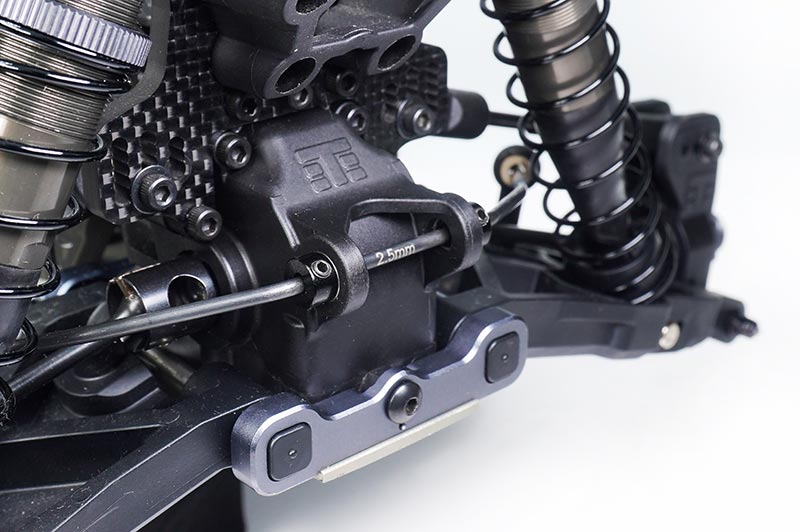 Koswork KOS04026 Tekno Aluminum Sway Bar Collars (4) Black EB/NB/ET/NT48 MT/SCT410 2.0 (9003638423789)