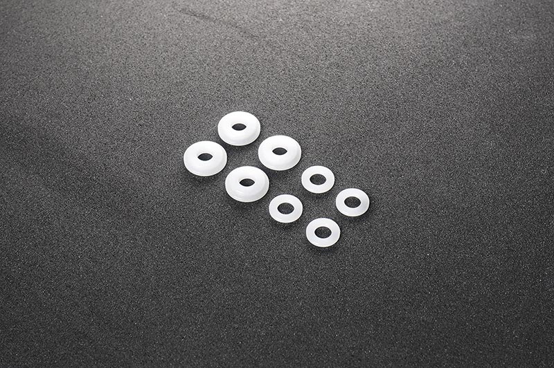 Koswork Tekno CNC Cartridge Spacer Guide Set EB410/ET410/MT410/SCT410 2.0 RC Shock Parts