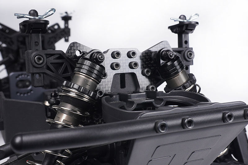 Koswork Tekno Aluminium Emusion Caps & O-Ring EB410/ET410/MT410/SCT410 2.0 RC Shock Cap Set (2)