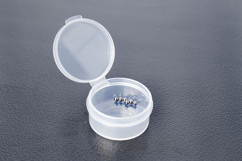 Koswork KOS04131 5/64" 2mm Japan Precision Differential Thrust Balls (w/container) (6) (B6/B7 Series & AE 2WD Cars) (9003638915309)