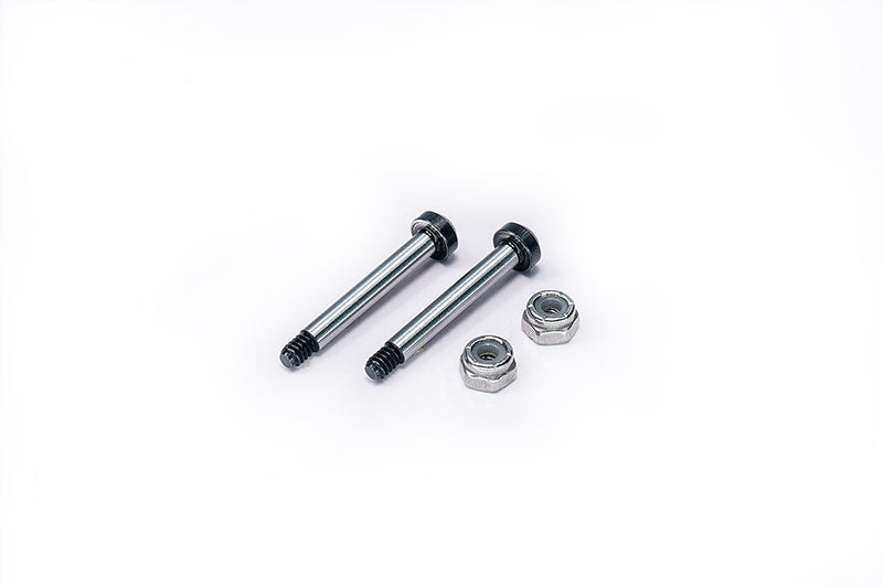 Koswork KOS04191-15 RC10 King Pin 27.7mm Hardened Hinge Pin w/locknuts (2) Team Associated (9001929965805)