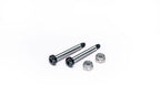 Koswork RC10 King Pin 27.7mm Hardened Pin with Locknuts Team Associated RC Hinge Pin