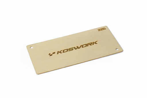 Koswork KOS04221 22g Shorty LiPo Weight 94x46x0.6mm (9001930227949)