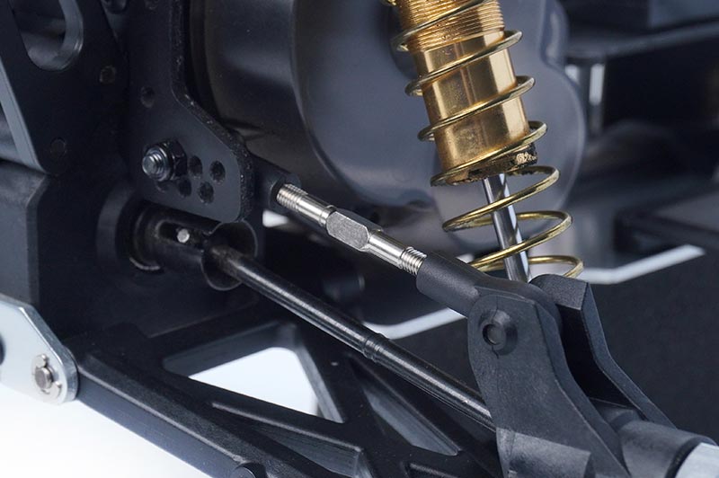 Koswork KOS04301 Steel Heavy Duty Turnbuckle Set (7pcs, w/wrench) Kyosho Mid/Turbo/Optima/Javelin/Ultima (9003639144685)