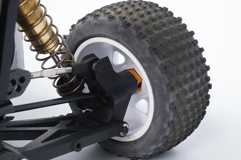 Koswork KOS04308 Kyosho +2mm Widened Wheel Hub Mid/Turbo/Optima/Javelin/Ultima (2) (9003639636205)