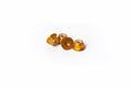Koswork KOS04309 Kyosho M4 Aluminum Flanged Nylon Lock Nuts Gold (4) Mid/Turbo/Optima/Javelin/Ultima (9003639668973)