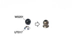 Koswork KOS04311 Kyosho 5.8mm Hard Anodized 7075 Flanged Pivot Ball (4) (9003639701741)