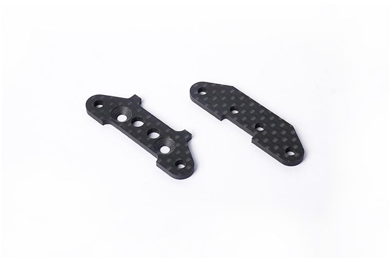 Koswork KOS04330 Kyosho Mid Optima 2022 Carbon Front & Rear Suspension Plate Set (9001931014381)