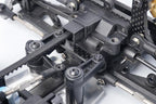 Koswork Kyosho Mid Optima 2022 Carbon Link Plate Set with Bearings RC Steering Part (2)