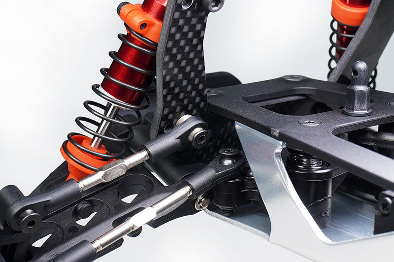 Koswork KOS04361-11 Kyosho Ultima & JJ Front Carbon Shock Tower Shock Stay 3mm (w/balls) (9003640553709)