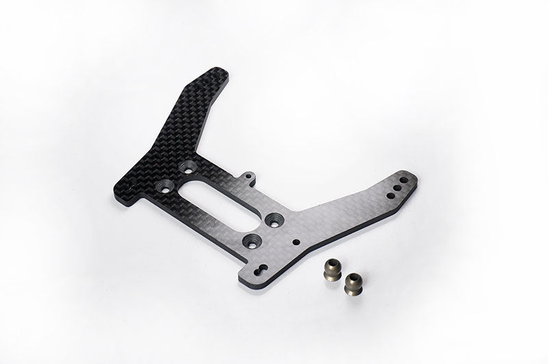 Koswork KOS04361-12 Kyosho Ultima & JJ Rear Carbon Shock Tower Shock Stay 3mm (w/balls) (9003640586477)