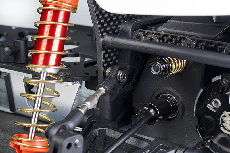Koswork Kyosho Ultima & JJ Rear Carbon 3mm with Balls RC Shock Tower (3)