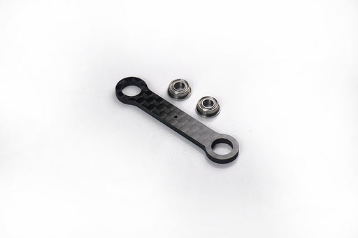 Koswork KOS04361-16 Kyosho Ultima & JJ Carbon Steering Link Plate Set (w/bearings) (9001931243757)