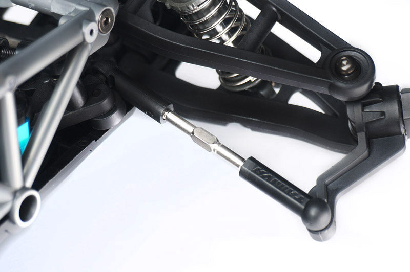 Koswork KOS04405 Tamiya BBX Steel Heavy Duty Turnbuckle Set (6pcs, w/wrench) BB-01 (9001931538669)