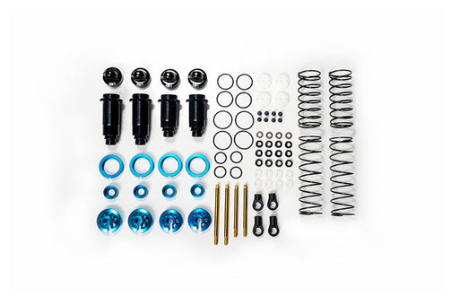 Koswork KOS04351-1B Kyosho 12mm Blue Big Bore Buggy Shock Set (F & R) (9003640258797)