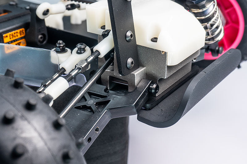 Koswork KOS04502-2 Yokomo Inner Hardened Arm Pin/Suspension Shaft 3x42.1mm (w/Alum Locknuts) (2) YZ-870C / YZ-10 (9003640979693)