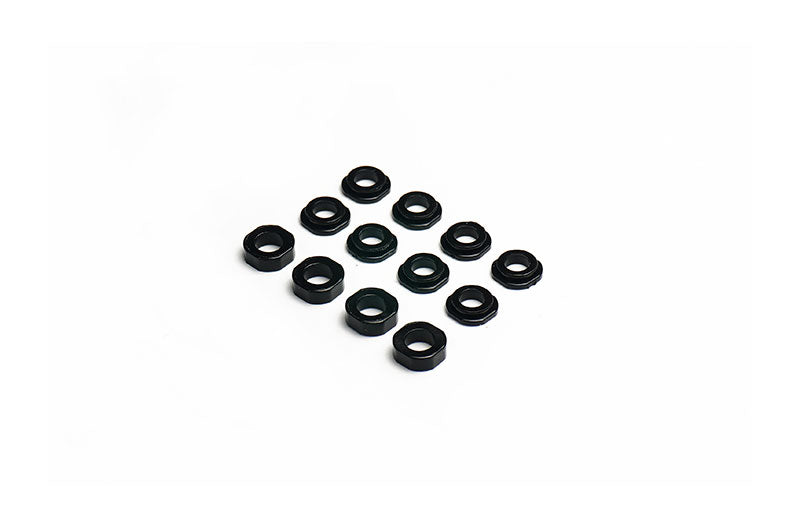 Koswork KOS04807 Shock Spacer & Hat bushing Set for 12mm & 13mm Shock (for 4) AE (9001931931885)