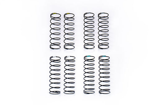 Koswork KOS04851RSET Rear Shock Spring Set (61mm, 1.8/1.9/2.0/2.3 lb/in, 12/13mm Shock) AE (4 Pairs) (9003642028269)