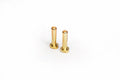 Koswork KOS05031-4 4mm Gold Bullet Connector/Plug (2) (9003642552557)