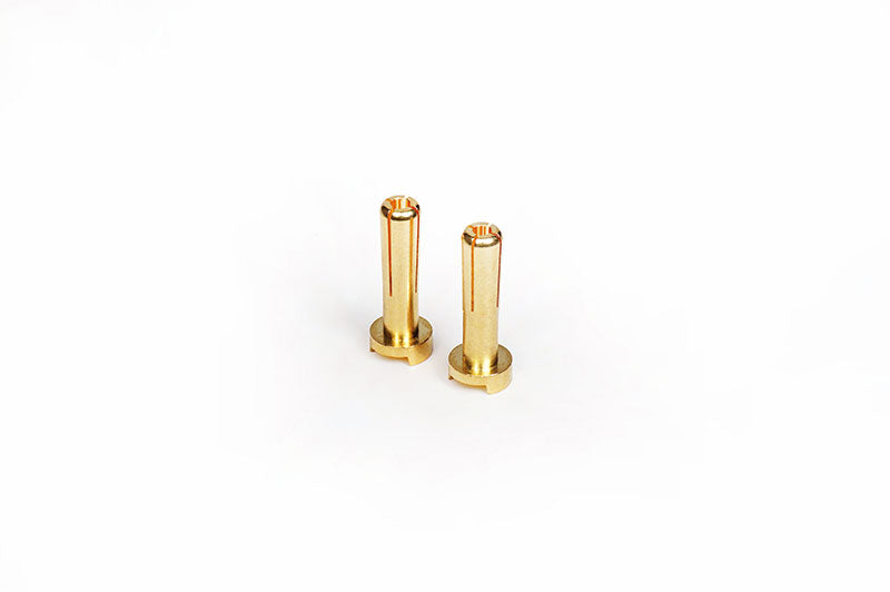 Koswork KOS05031-4 4mm Gold Bullet Connector/Plug (2) (9003642552557)