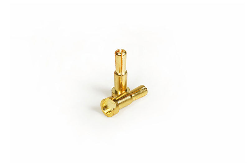Koswork KOS05031-45 4mm/5mm Gold Bullet Connector/Plug (2) (9001932816621)