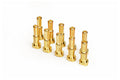 Koswork KOS05031-45TEN 4mm/5mm Gold Bullet Connector/Plug (10) (9001932882157)