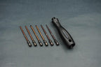 Koswork 1/4" Drive Hex Wrench Set 1.5-3.0mm Hex & 2.0-2.5mm Ball Tool (2)