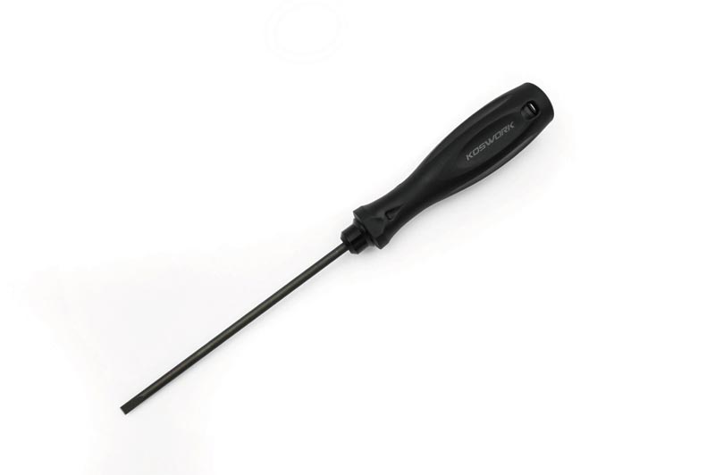 Koswork KOS13204-F4 Flat Head Engine Tuning Screwdriver 4.0mm (9001935012077)