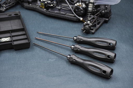 Koswork KOS13204-HSET3 Hex Wrench Set 1.5mm, 2.0mm & 2.5mm (w/120mm Tip) (9003644911853)