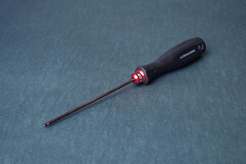 Koswork Ball End Hex Wrench 2.5mm 120mm Tip Tool