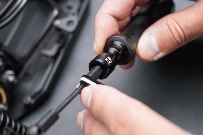 Koswork KOS13204-CUP Hard Coated Aluminum Ballcup Wrench (1/10) (9001934979309)