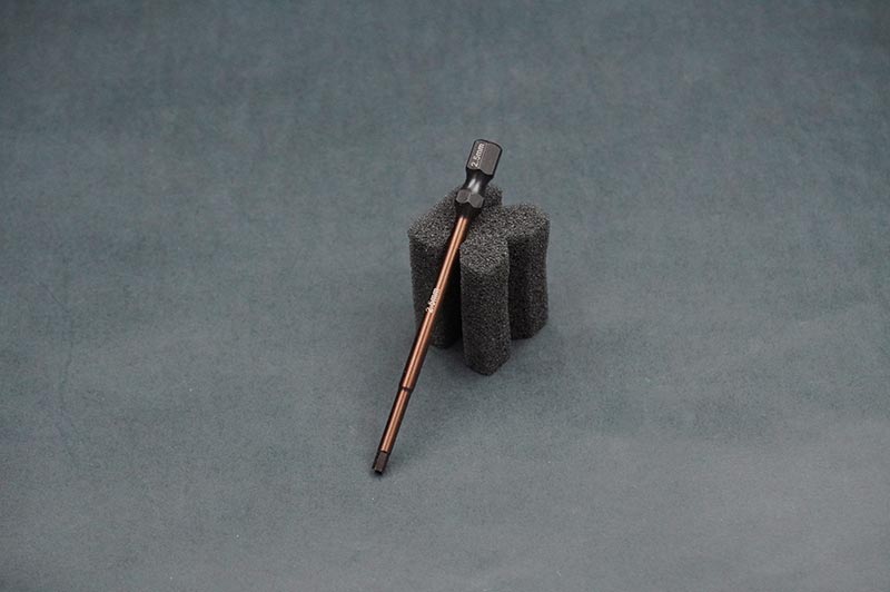 Koswork Hex Wrench Tip 2.5x75mm 1/4in Drive Tool