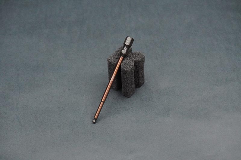 Koswork KOS13207-H25B Ball End Hex Wrench Tip 2.5x75mm 1/4" Drive Hex (9001935503597)