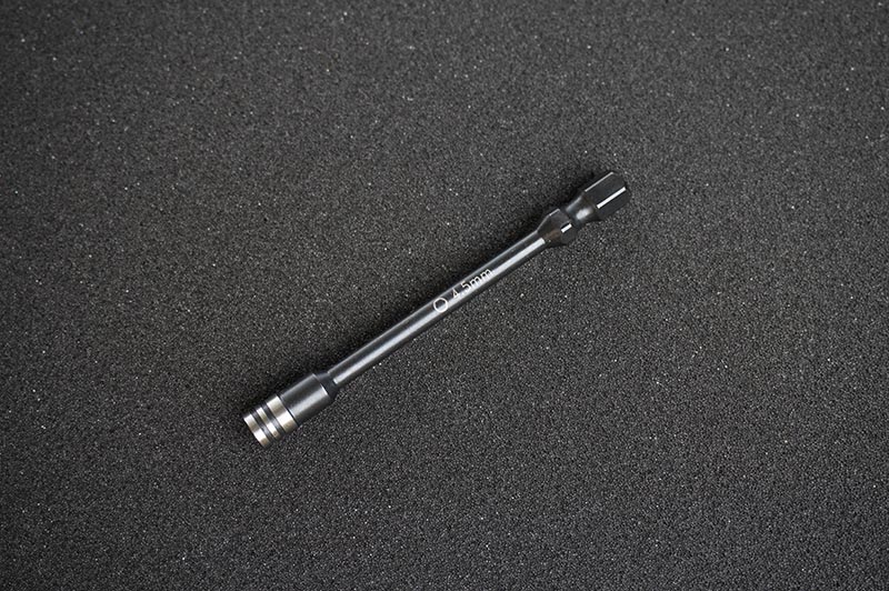 Koswork KOS13207-N45L Nut Driver Bit 4.5mm 1/4" Drive Hex OD 6.9mm (9003645567213)