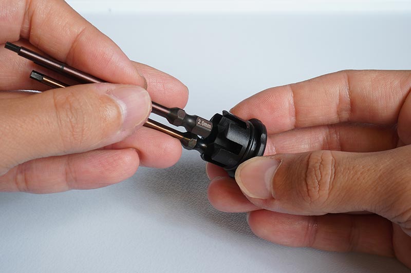 Koswork KOS13210-H1 H1 Quick Release 1/4" Drive Hex Driver Handle (9003646025965)