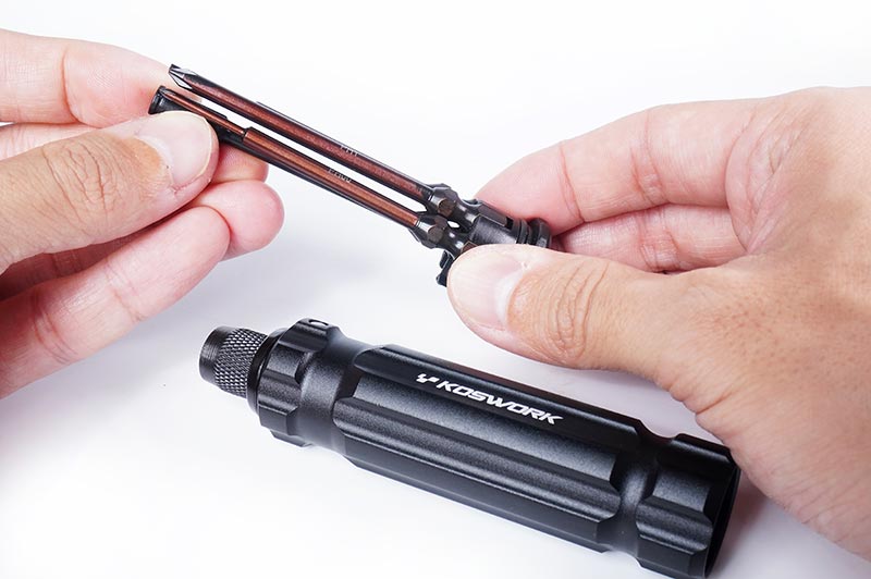 Koswork Mini-Z Quick Release 1/4in Drive Hex Driver Tool Set