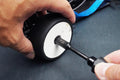Koswork Steel 7mm Wheel Nut Driver For 4mm Nut w/68mm Tip Light Tri Handle Tool