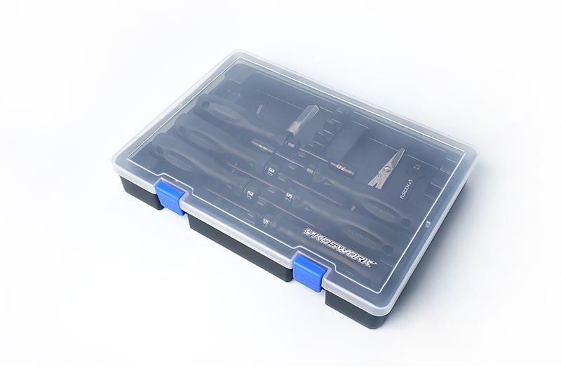 Koswork 10pcs Light Tri Handle Set with Tool Box (4)