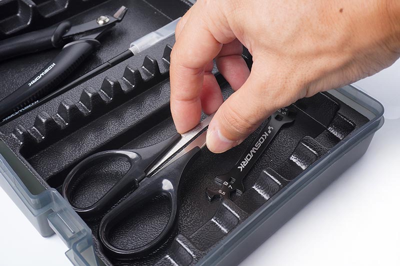 Koswork 10pcs Light Tri Handle Set with Tool Box (2)