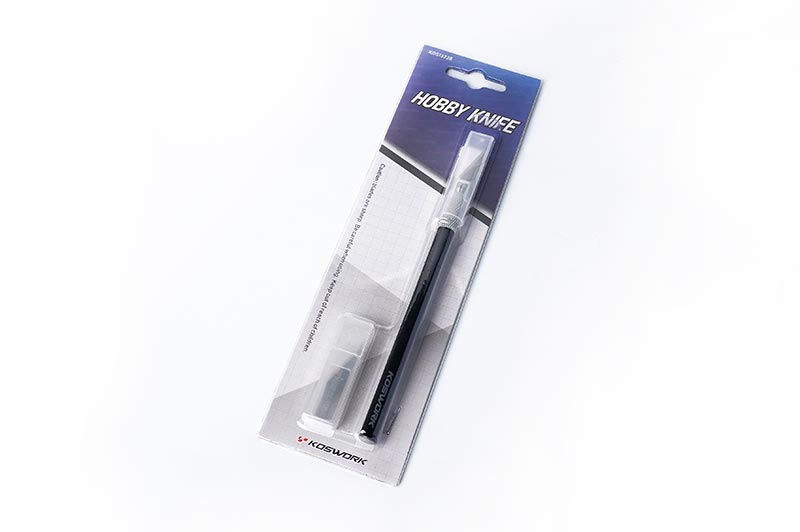 Koswork KOS13228 Aluminum Hobby Knife w/6pcs #11 Blades (9003647009005)