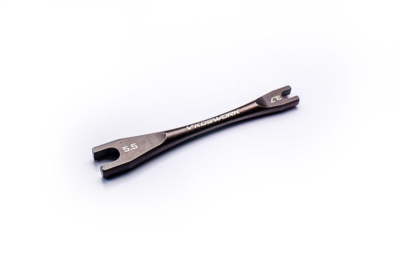 Koswork With 3.7mm Steel Turnbuckle Wrench (3.7mm & 5.5mm) Tool