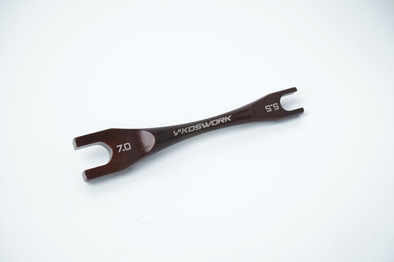 Koswork Steel Turnbuckle Wrench 5.5mm & 7.0mm Tool