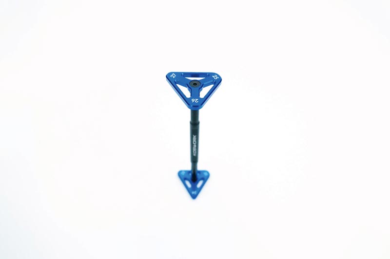 Koswork KOS13300-2225 Alum Ride Height Gauge Set (22~24mm & 25~27mm, 1/10 Truck & 1/8 Buggy) (9003648450797)