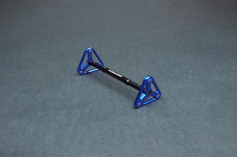 Koswork KOS13300-2528 Alum Ride Height Gauge Set (25~27mm & 28~30mm, 1/10 SC Truck & 1/8 Buggy) (9003648483565)