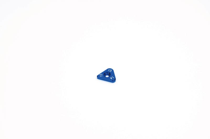 Koswork Alum Ride Height Gauge Plate (13~15mm, 1/10 Buggy Carpet) Tool